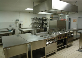 commercial kitchen stainless steel