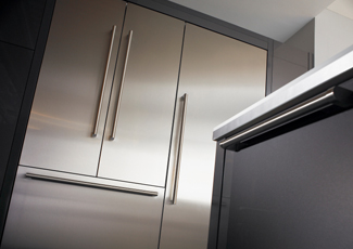 stainless steel cabinets