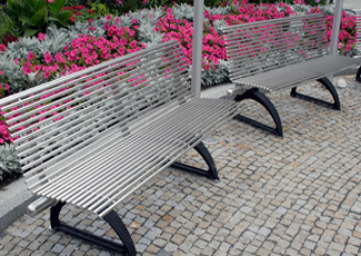 stainless steel benches